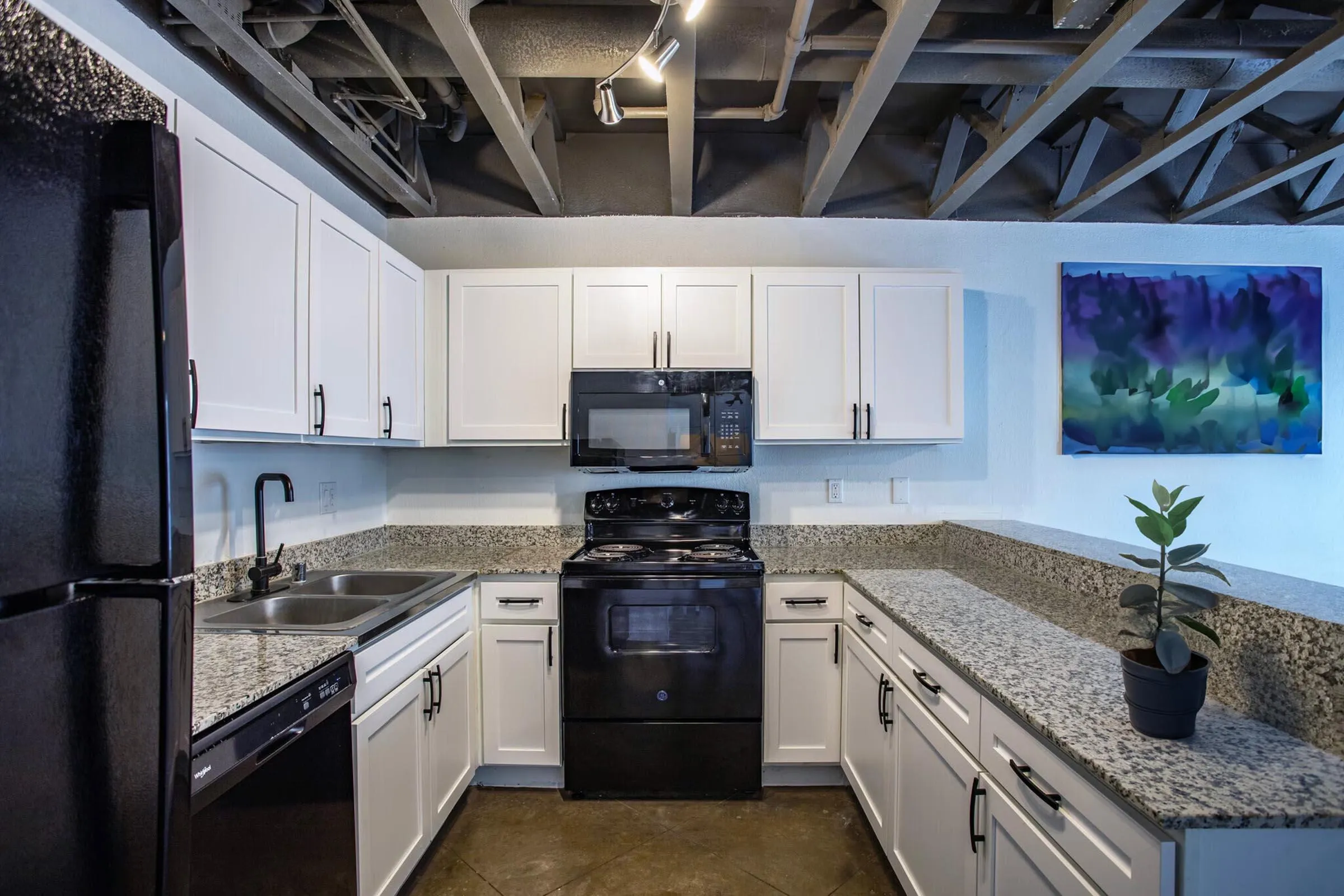 19Eleven Apartments modern kitchen